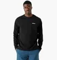 Лонгслив мужской Patagonia P-6 Logo Uprisal Crew Sweatshirt Black BLK39657