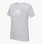 Футболка детская New Balance Essentials Stacked Logo Jersey Grey YT31541AG