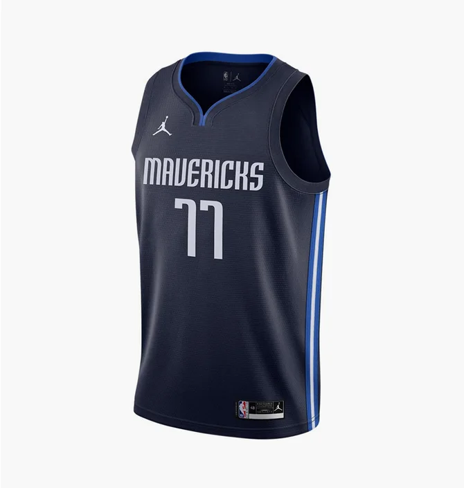 Майка мужская Air Jordan Nba Dallas Mavericks Swingman Jersey Statement Edition Luka Dončić Black CV9474-421