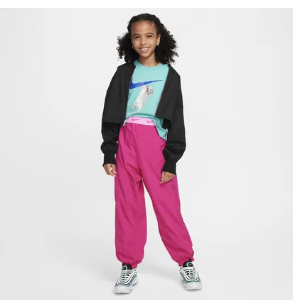 Футболка детская Nike G Boxy Hang In There Turquoise FZ5538-300