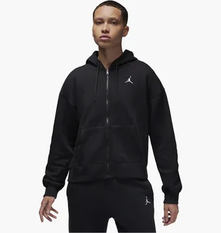 Толстовка жіноча Air Jordan Brooklyn Fleece Full-Zip Hoodie Black FD7865-010