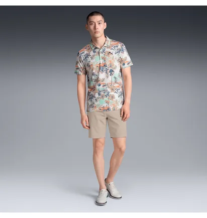 Поло чоловіче Puma Cloudspun Palm Golf White/Multi 634845-01