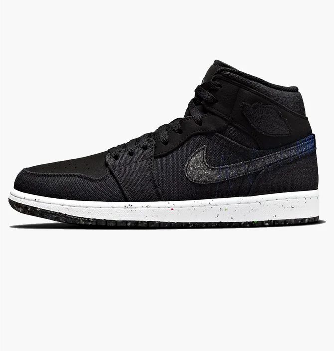 Кросівки чоловічі Air Jordan 1 Mid Crater Black DM3529-001