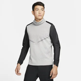 Свитшот мужской Nike Therma-Fit Adv Run Division Grey/Black DM4628-010
