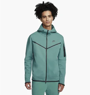 Толстовка чоловіча Nike Nsw Tch Flc Hoodie Fz Wr Turquoise Cu4489-381