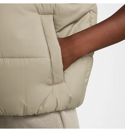 Жилетка женская Nike Classic Puffer Therma-Fit Loose Beige FZ5922-320
