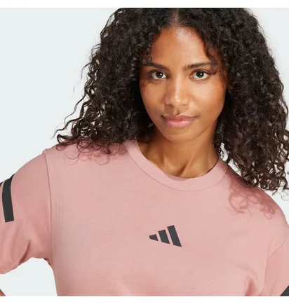 Футболка жіноча Adidas Future Icons 3-Stripes Sportswear Beige JE0244