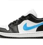 Кросівки жіночі Air Jordan Wmns 1 Low White/Black DC0774-041