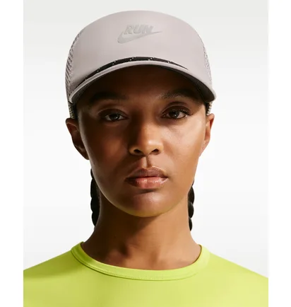Кепка унісекс Nike Pro Dri-Fit Unstructured Swoosh Run Grey IO8269-009