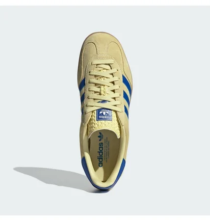 Кроссовки унисекс Adidas Gazelle Indoor Yellow JH5406