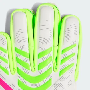 Перчатки вратарские детские Adidas Predator Gl Mtc Fsj White/Yellow JH3810