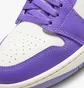Кроссовки женские Air Jordan 1 Mid WomenS Shoes White/Violet BQ6472-504