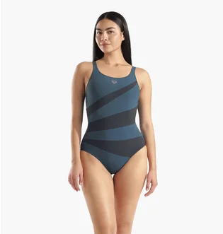 Купальник женский Arena Isabella Swimsuit Wing Back C Turquoise/Black 010814-651