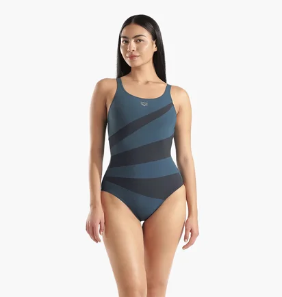 Купальник жіночий Arena Isabella Swimsuit Wing Back C Turquoise/Black 010814-651