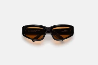 Окуляри унісекс Retrosuperfuture Motore Refined Black/Brown 2JQ