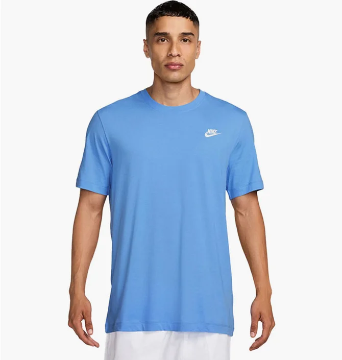 Футболка мужская Nike Sportwear Club Blue AR4997-412