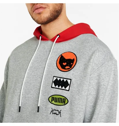 Худи мужское Puma Playbook Grey 534188-01