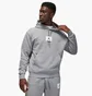 Худи мужские Air Jordan Flight Fleece MenS Pullover Hoodie Grey DQ7338-091