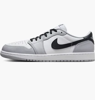Кроссовки мужские Air Jordan 1 Low Og Barons White/Grey CZ0790-110