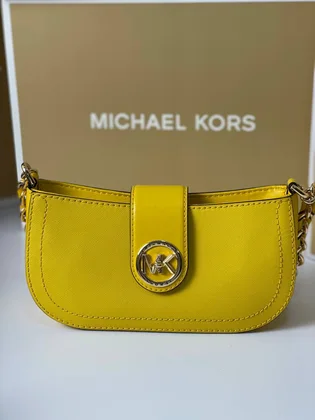 Сумка жіноча Michael Kors Carmen Yellow 32SOGNMUOL-SUNFLOWER-47070