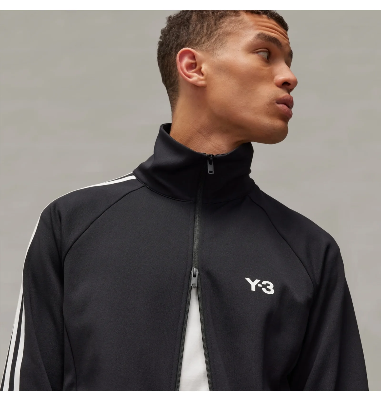 ᐉ Олимпийка мужская Adidas Y-3-Stripes Track Top Black JF0668