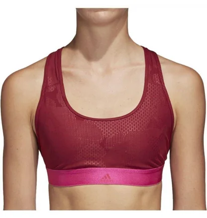 Топ женский Adidas DonT Rest Iteration Sports Bra Bordo DH7095