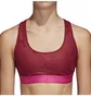 Топ женский Adidas DonT Rest Iteration Sports Bra Bordo DH7095