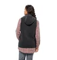Жилетка жіноча Jack Wolfskin High Curl Long Vest Black 1711321-6000