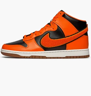 Кроссовки мужские Nike Dunk High University Orange/Black DR8805-002