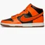 Кроссовки мужские Nike Dunk High University Orange/Black DR8805-002