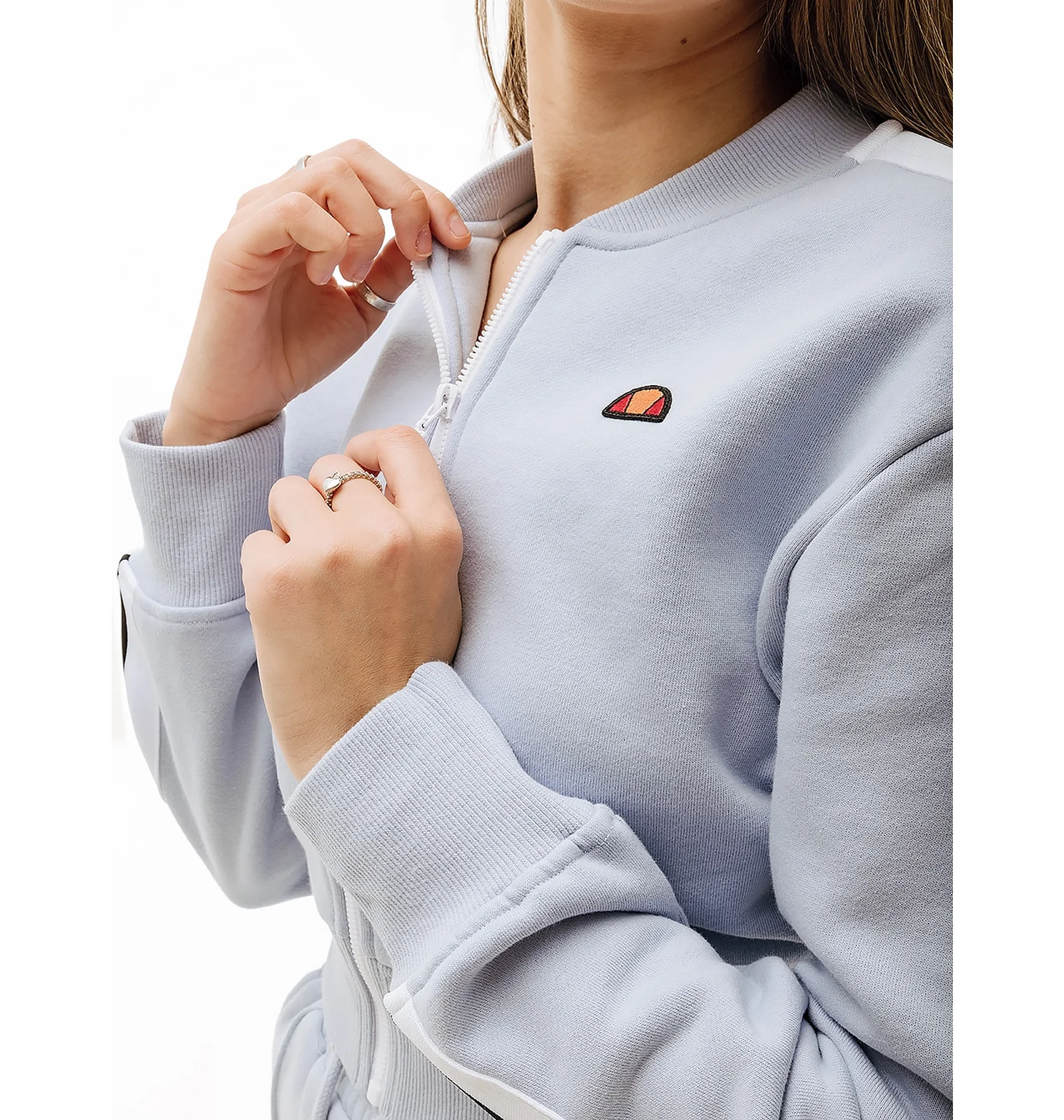 ᐉ Олимпийка женская Ellesse Domingos Track Jacket Grey SGV19971