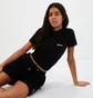 Футболка женская Ellesse Chelu Crop T-Shirt Black SGR17949-011