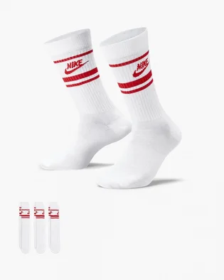 Носки унисекс Nike U Nk Nsw Everyday Essential Cr White (3 пары) DX5089-102