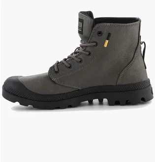 Ботинки унисекс Palladium Pampa Hi Supply Lth Grey 77963-213-M