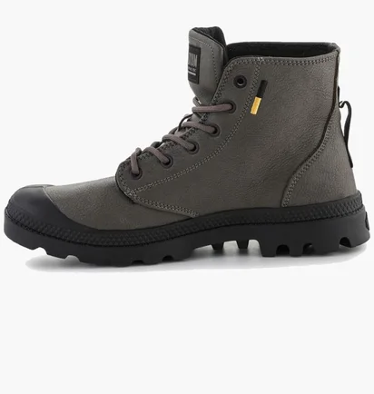 Черевики унісекс Palladium Pampa Hi Supply Lth Grey 77963-213-M