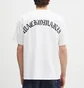 Футболка унісекс wacko maria Washed Heavy White 24FW-WMT-WT02