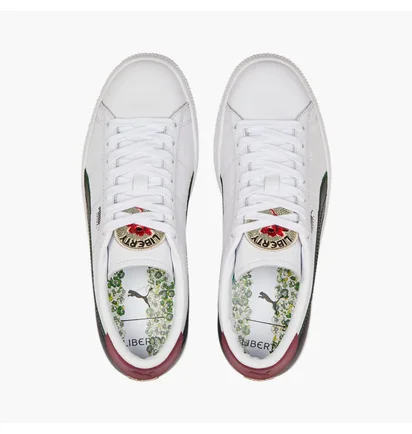 Кроссовки женские Puma X Liberty Basket Sneakers White 384114-01