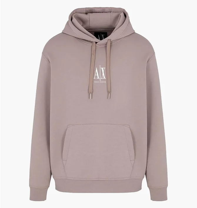 Худі чоловіче Armani Exchange Driftwood Beige XM000371AF10818U6107