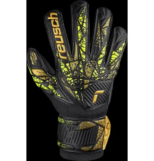 Перчатки вратарские Reusch Attrakt Infinity Finger Support Junior Black 5472710-7739