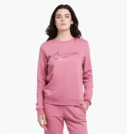 Свитшот женский Nike Nsw Stardust Graphic Crew Pink Dq6774-667