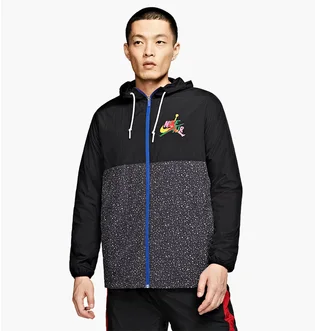 Вітровка чоловіча Air Jordan Classic Windwear Jacket Grey/Black CT9368-011