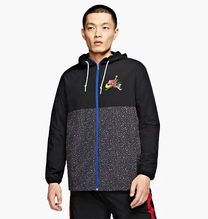 Вітровка чоловіча Air Jordan Classic Windwear Jacket Grey/Black CT9368-011