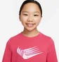 Футболка детская Nike Sportswear Tee Core Brandmark Pink DO1824-666