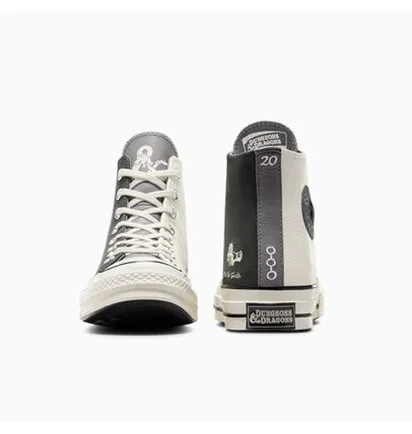 Кеды унисекс Converse Dungeons & Dragons X Chuck 70 Leather High Black A09884C