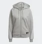 Толстовка женская Adidas Sportswear Future Icons 3-Stripes Hooded Track Top Grey H57289