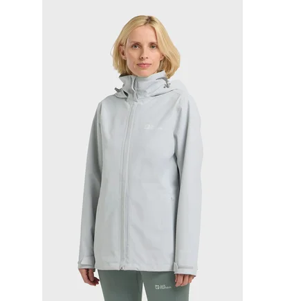 Вітровка жіноча Jack Wolfskin Trailtime Grey A63902-6709