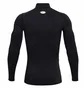 Термобелье мужское Under Armour Coldgear Comp Mock Black 1366072-001