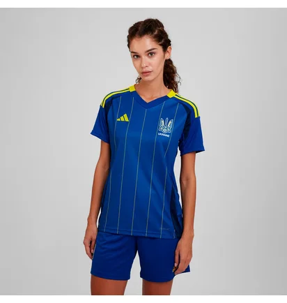 Футболка женская Adidas Ukraine 24 Performance Blue IP2179