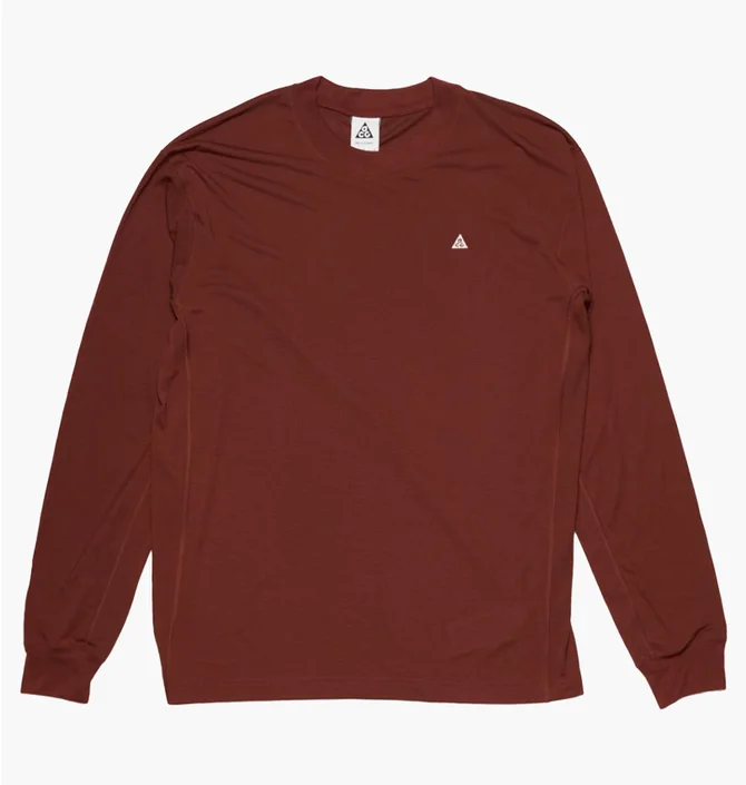 Лонгслів чоловічий Nike Dri-Fit Acg Goat Rocks Long-Sleeve Top Brown DO9269-217