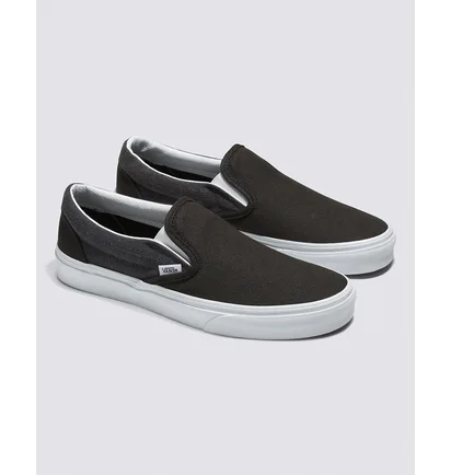 Кеды унисекс Vans Summer Linen Classic Slip-On Shoe Black VN0A7Q5DBMA